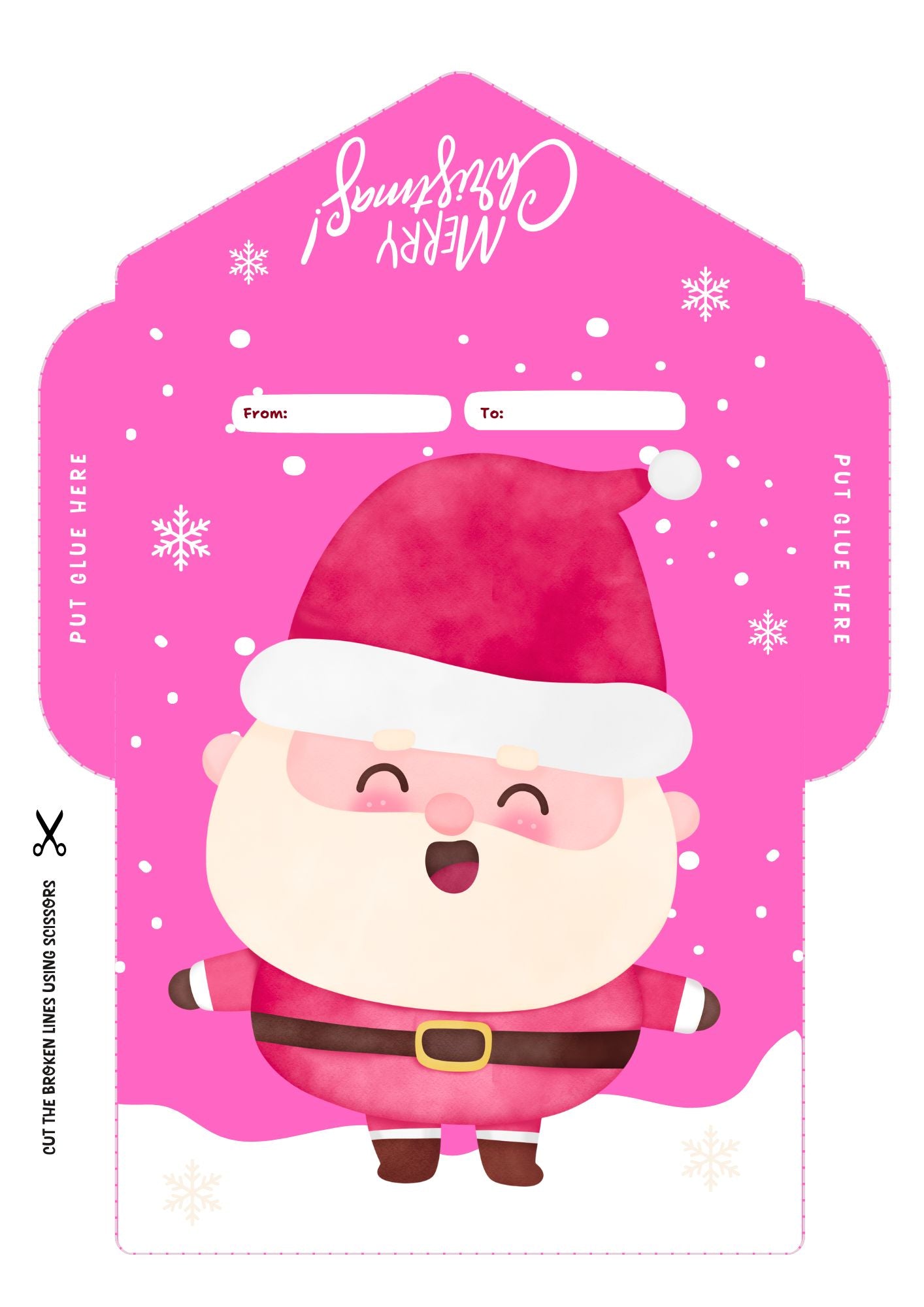 Santa letter and envelope