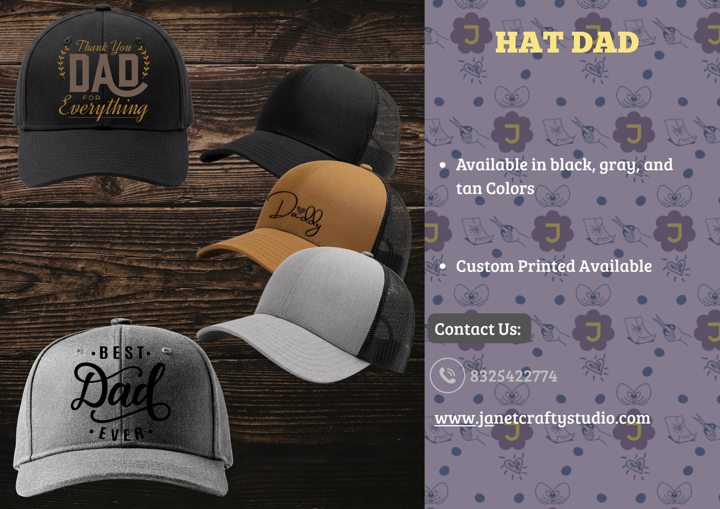 Fathers Day Hats
