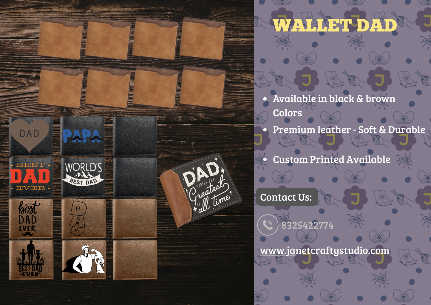 Fathers Day wallet