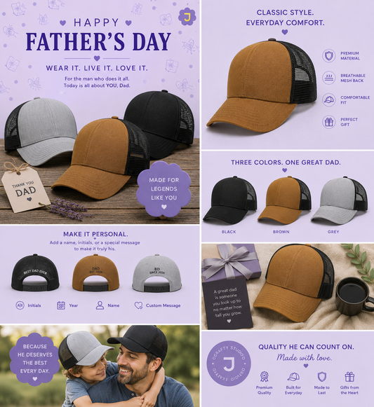 Fathers Day Hats