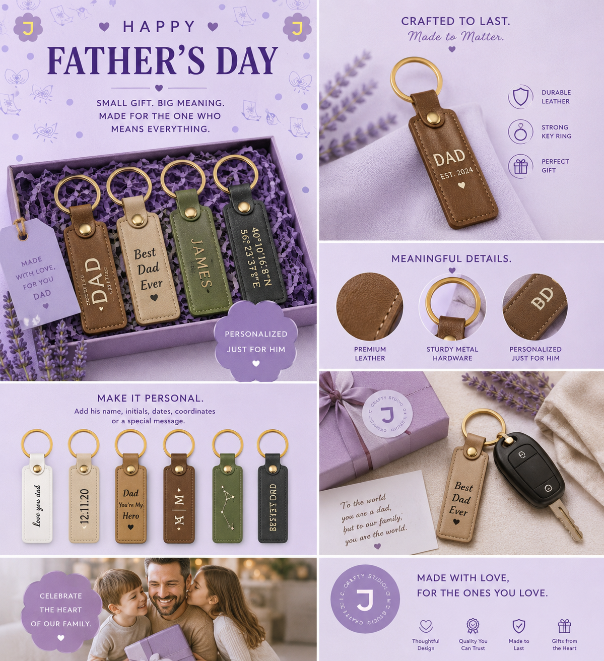 keychain Fathers day