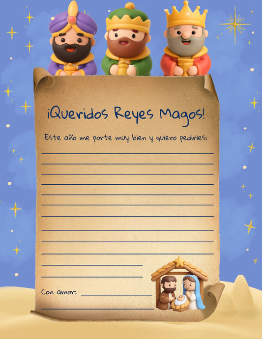 Reyes magos carta/ 3 kings letter