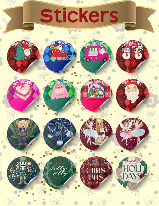 Christmas stickers